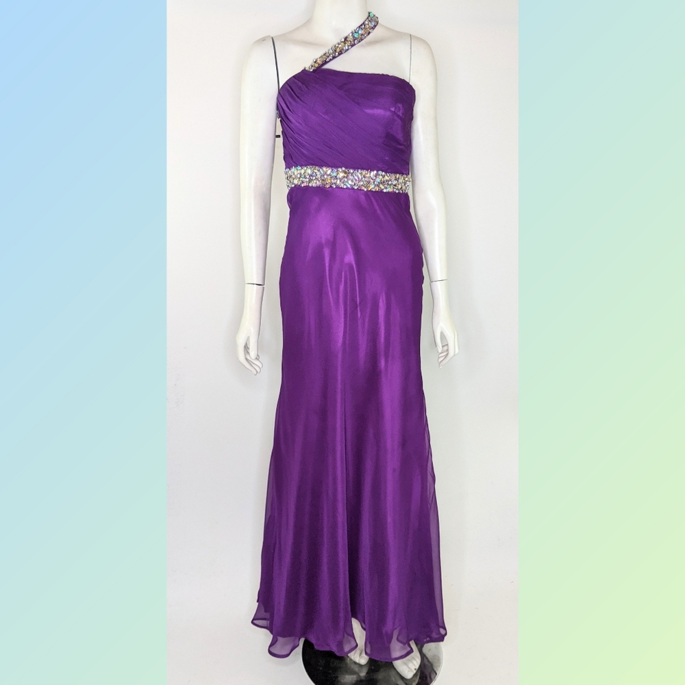 Disney Forever Purple Ball Gown Prom Wedding